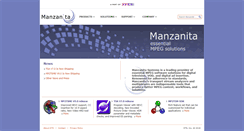 Desktop Screenshot of manzanitasystems.com